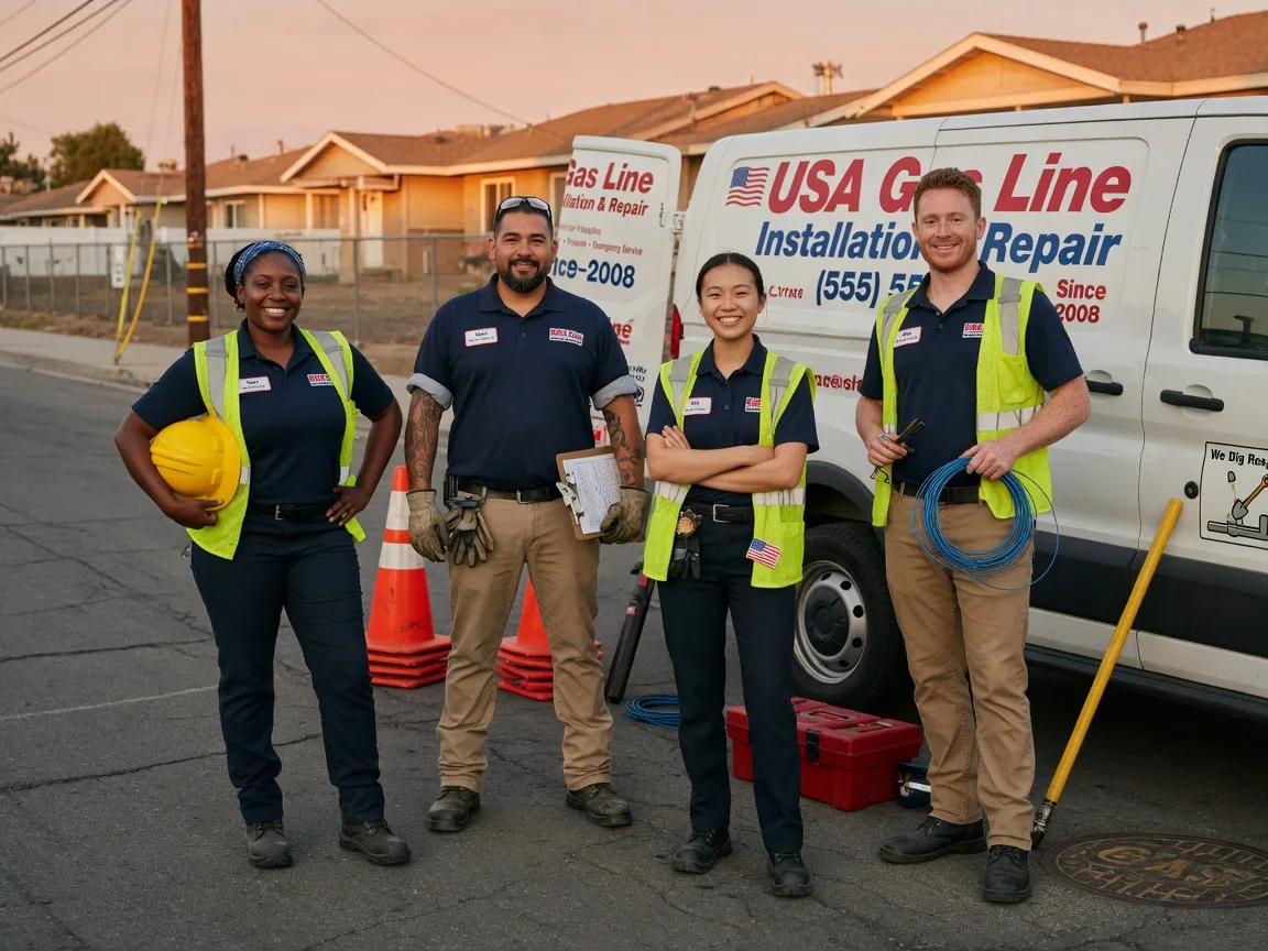 Gas Line Installation company in Canadensis, PA